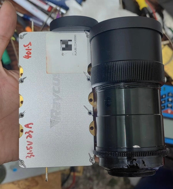 500 W laser launcher (Without battery, can be shipped worldwide), need your own (DC 42V, 25A). Range 50m.